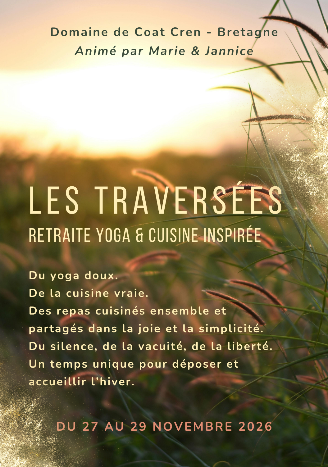 Les Traversées – retraite yoga et cuisine 39